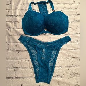 Victoria’s Secret Sexy Tee Lace Push-Up Bra. Size 36DD NWT FREE PANTY